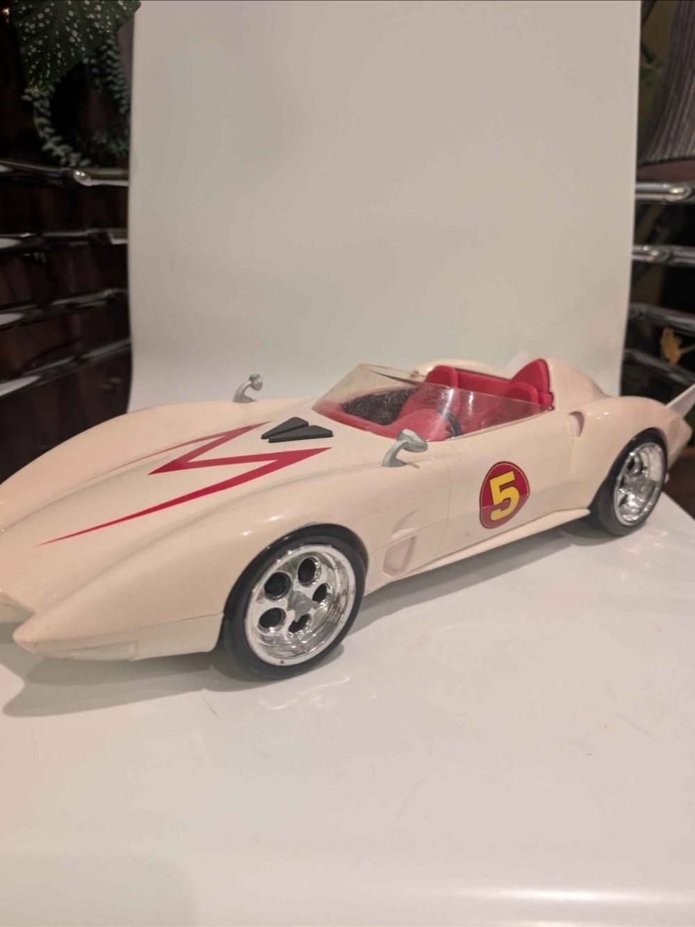 Hot Wheels Speed Racer Mach 5, 16 Inches, 1/12 Scale - Picture 3 of 7